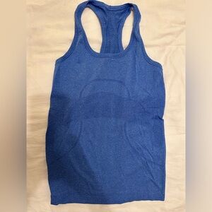 Royal Blue Lululemon Racerback Tank Top Nulu